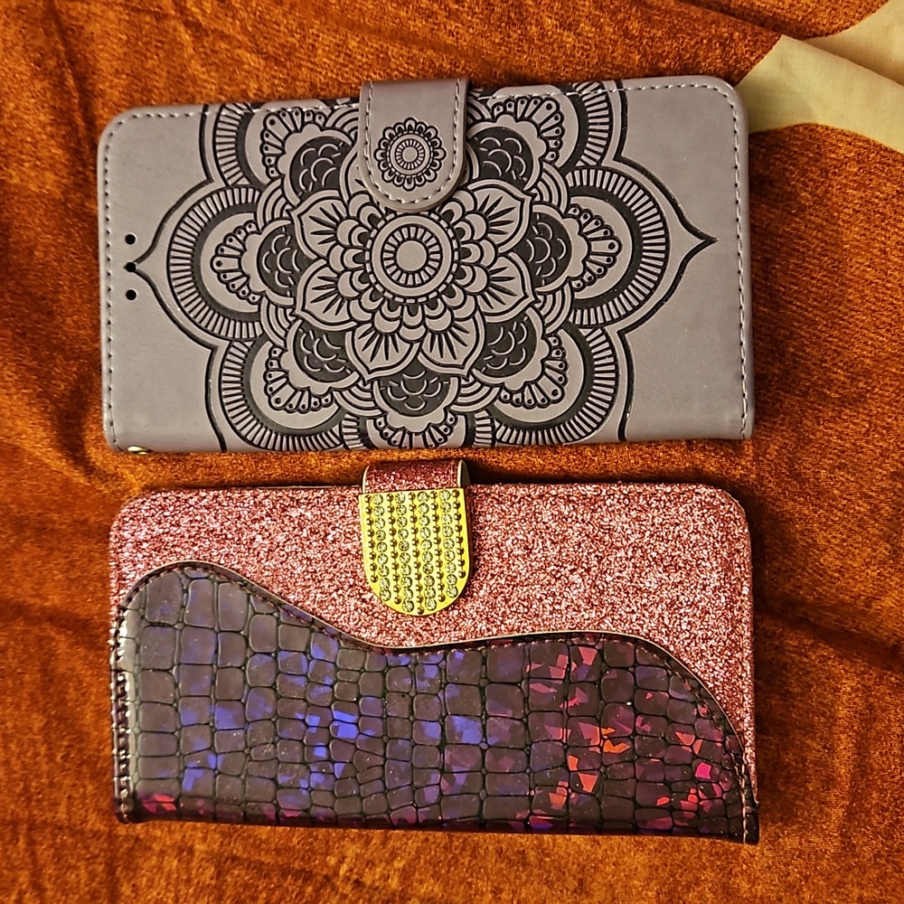 Stylish Glitter and Mandala Phone Cases